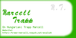 marcell trapp business card